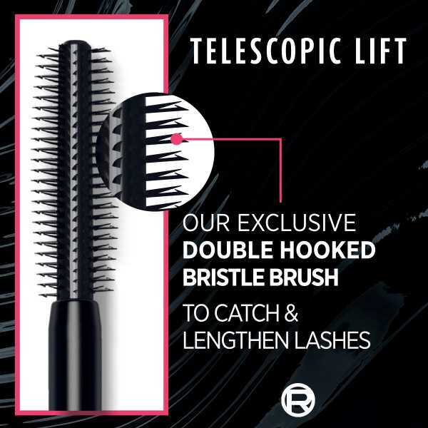 L'Oréal Paris Telescopic Lift Mascara Extra Black, imported from the UK