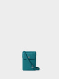 Osprey London Black Madison leather phone bag, UK version
