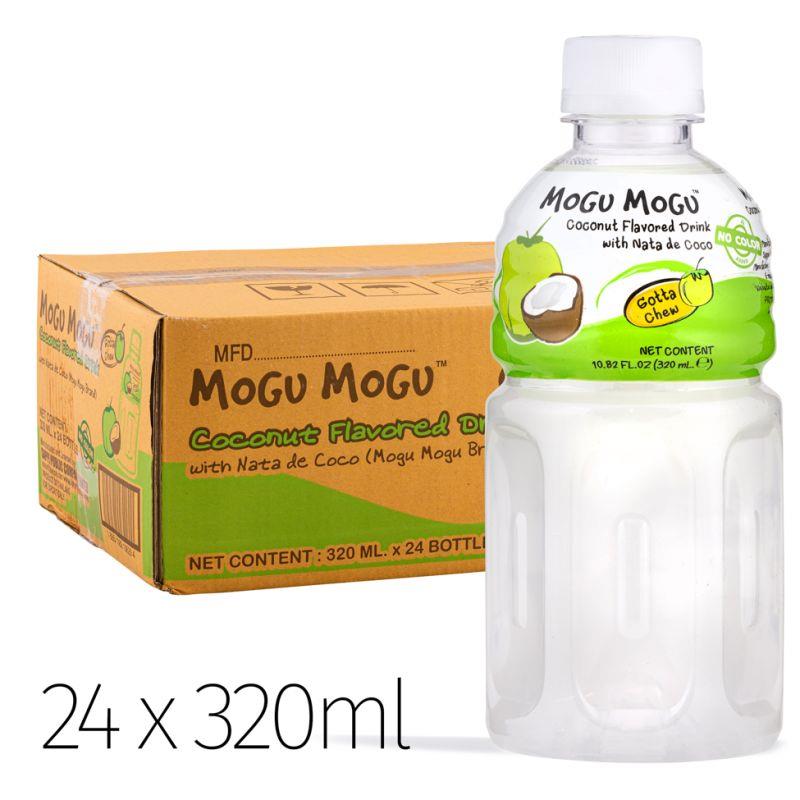 Mogu Mogu coconut drink with nata de coco 24 pack, UK version