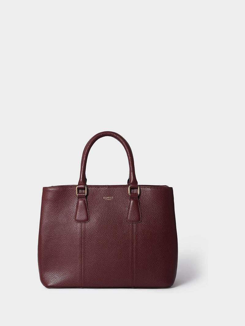 Osprey London Red The Adaline Leather Work Bag