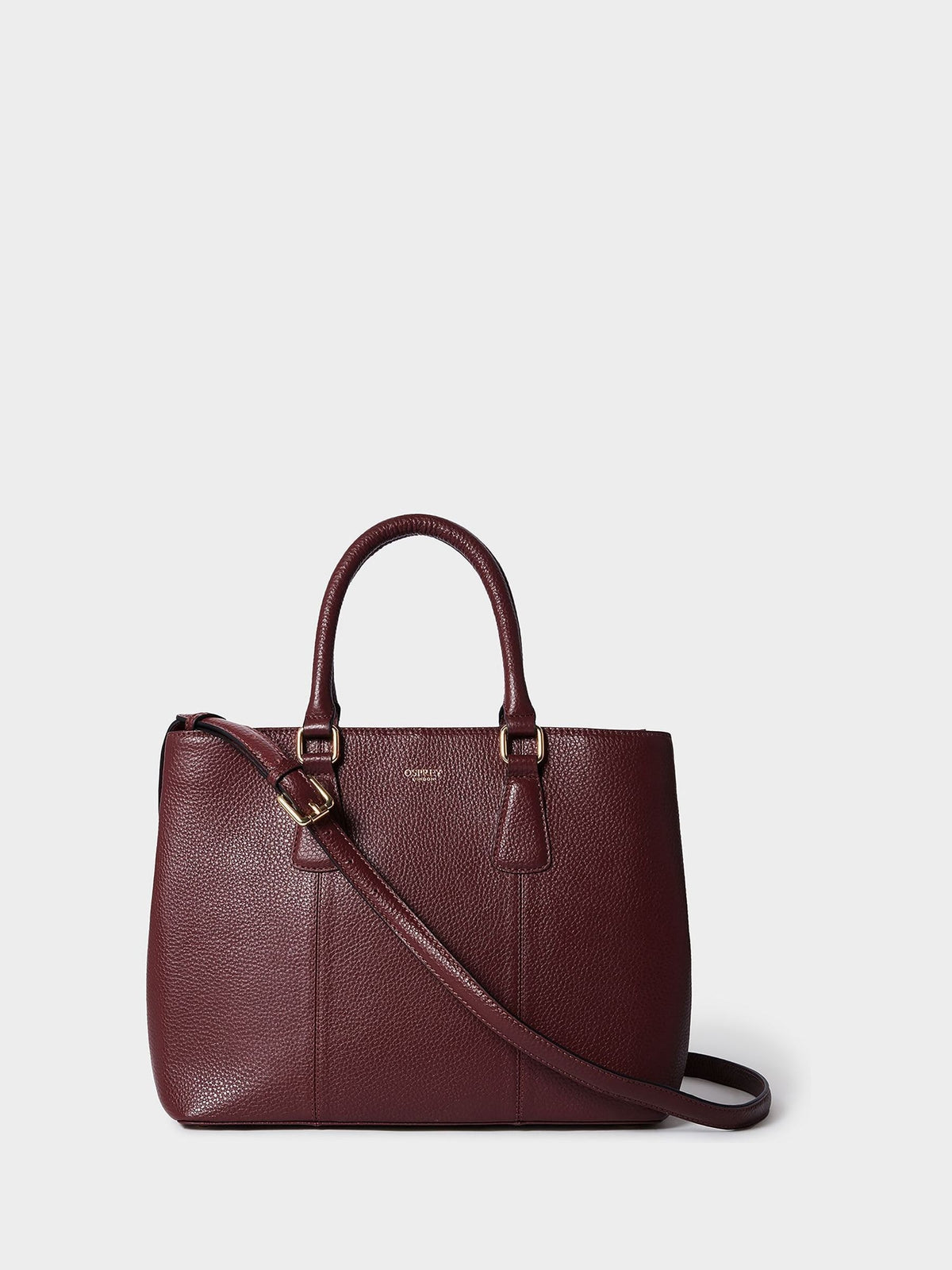 Osprey London Red The Adaline Leather Work Bag
