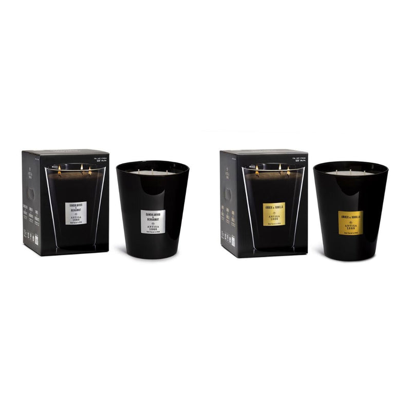 Antiga 1860 3 wick candle in 2 fragrances 4.25kg - British product