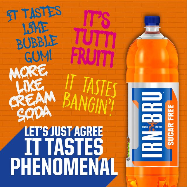 IRN-BRU Sugar Free   2L GOODS M&S   