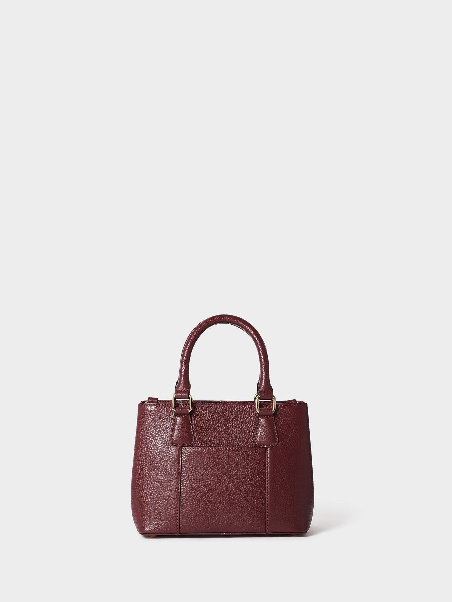 Osprey London Mini Adaline white leather grab bag (British brand)