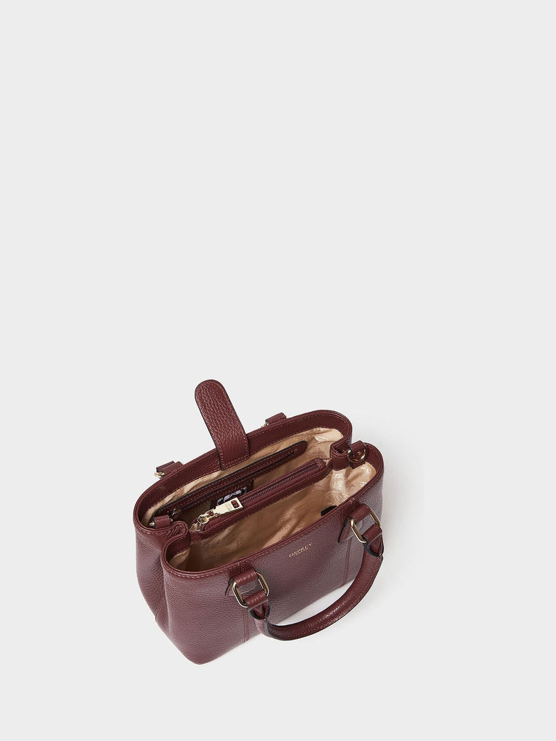 Osprey London Mini Adaline white leather grab bag (British brand)