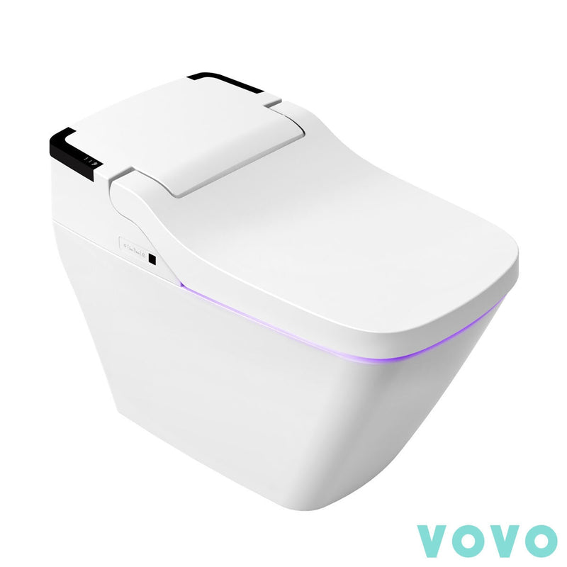 VOVO white smart toilet TCB-090SA with vertical or horizontal drainage (British brand)