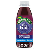 Robinsons Ready To Drink Blackberry & Blueberry Juice Drink 500ml GOODS Sainsburys   