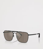 Oliver Peoples R-15 Square Metall-Sonnenbrille, UK Version