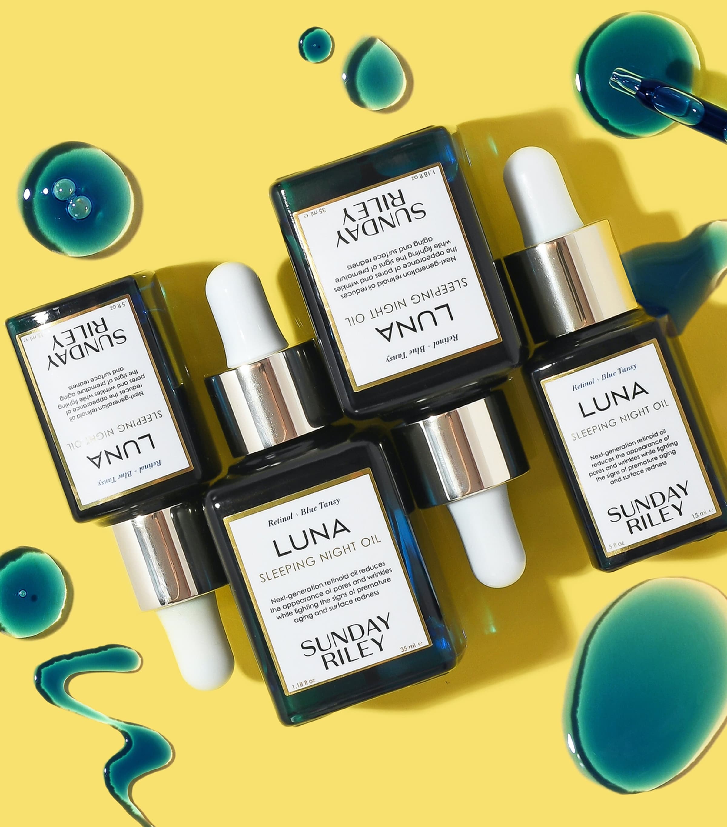 Sunday Riley Luna Sleeping Night Oil 15 ml (British brand)