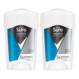 Sure Men Maximum Protection Anti-Perspirant Cream Deodorant 2 x 45ml (British brand)
