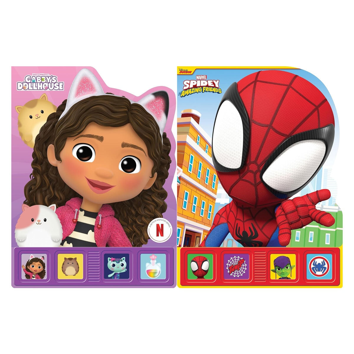 Spidey and Gabby giant sound book 37cm, imported from the UK