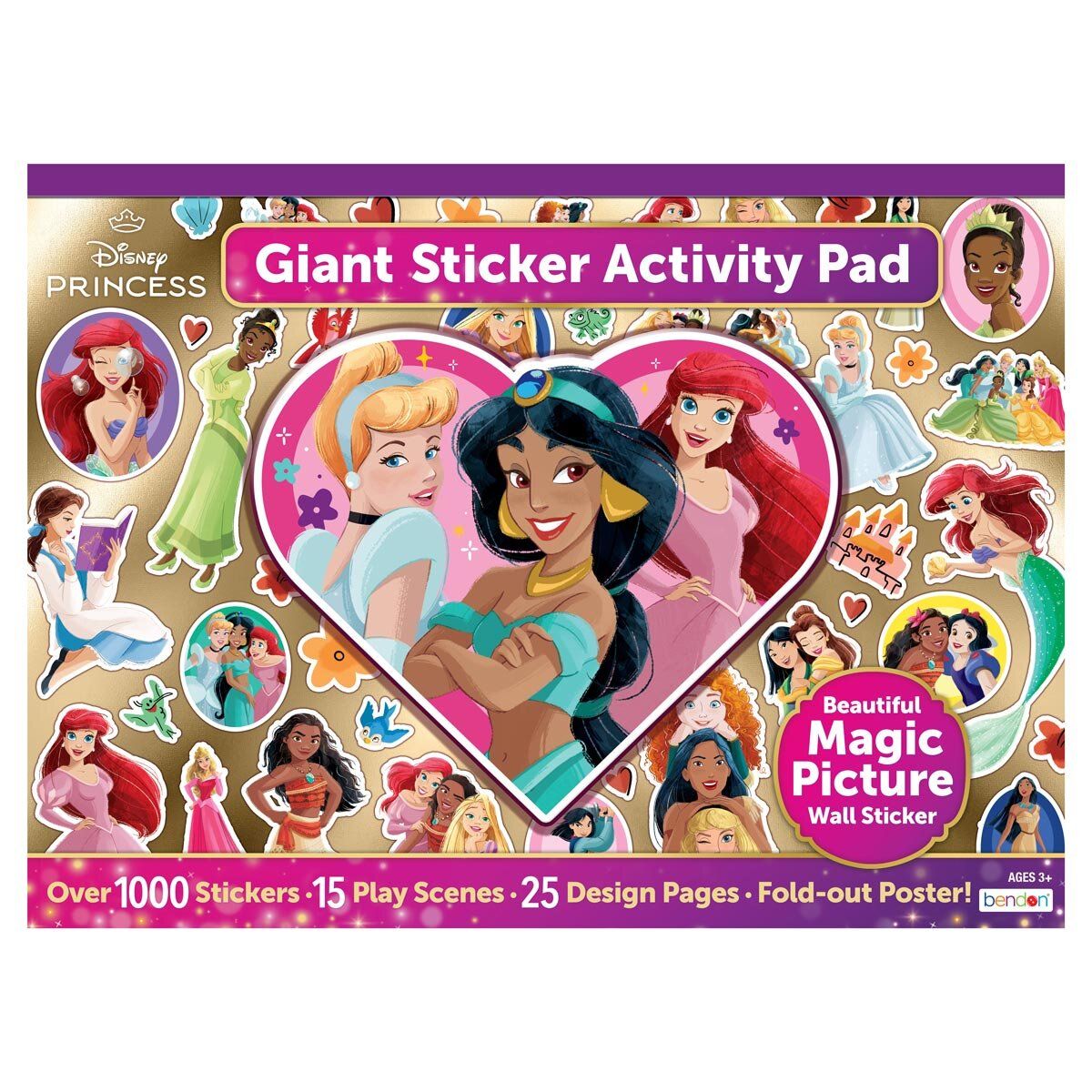 Giant Activity Sticker Pad in 5 Options GOODS Costco UK