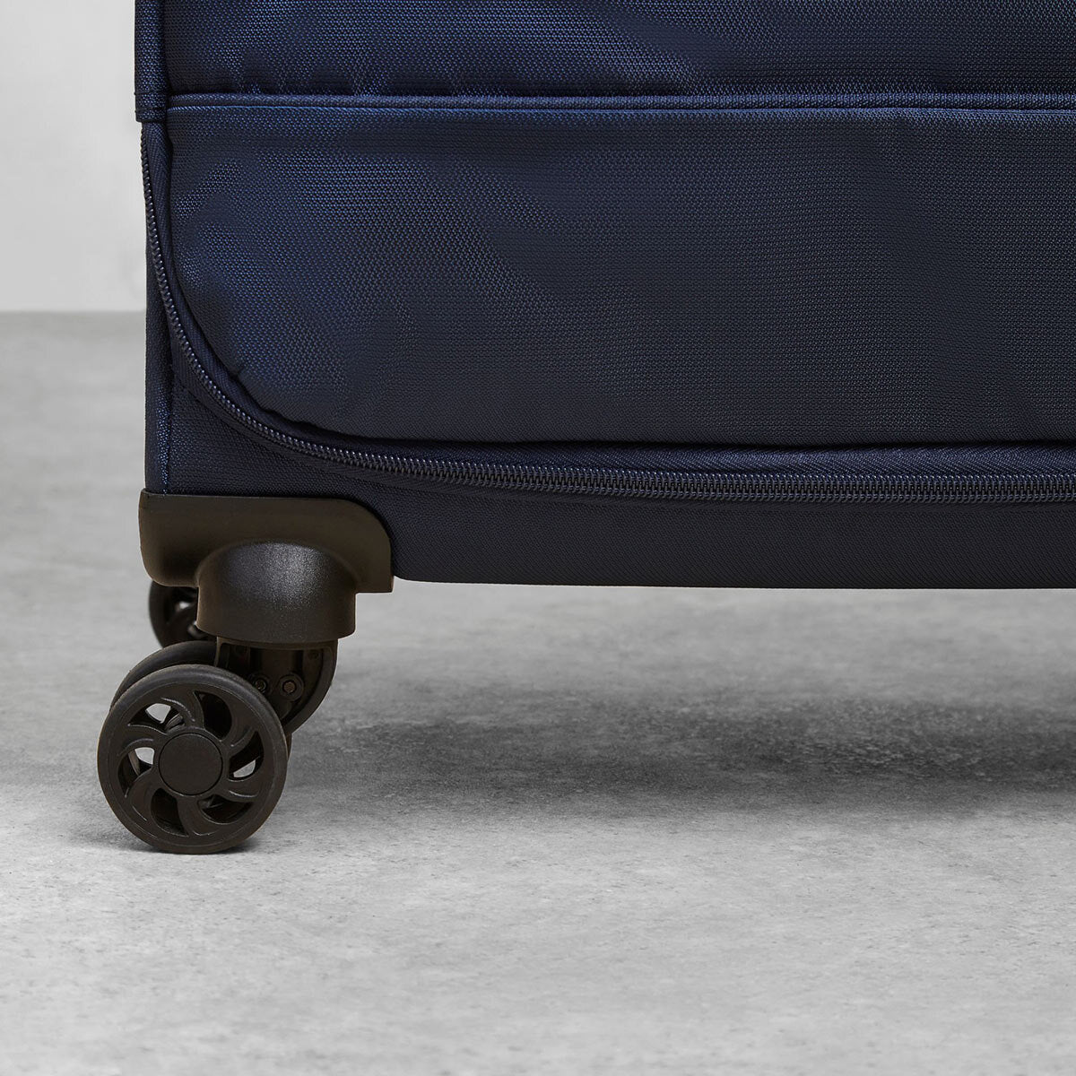 Rock 3 piece softside luggage set in navy, UK version