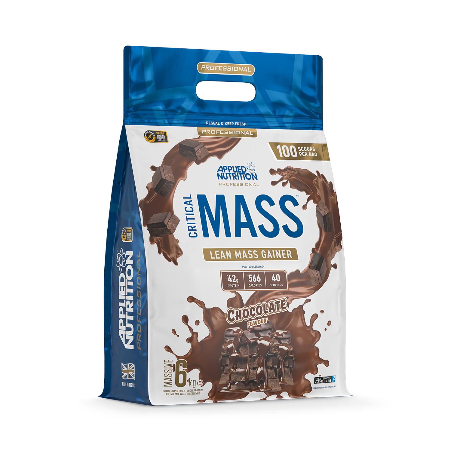 Applied Nutrition mass gainer chocolate 6kg - British product