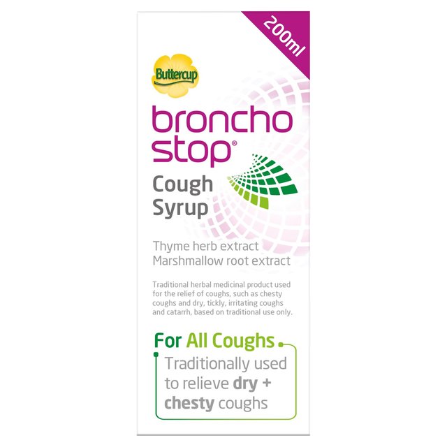 BronchoStop Cough Syrup   200ml GOODS M&S   