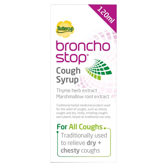 BronchoStop Cough Syrup   120ml GOODS M&S   