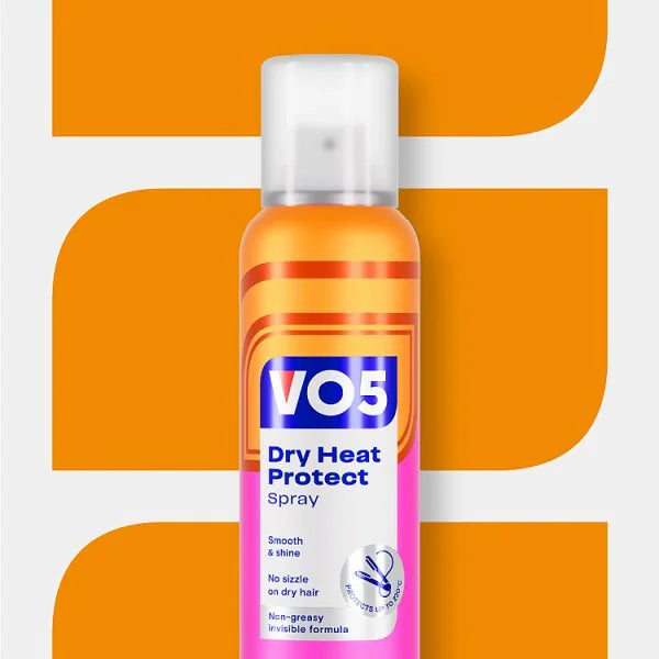 Vo5 Dry Heat Protect Spray 200ml (British brand)