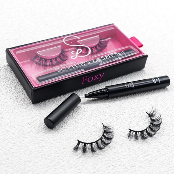 Sophie's Lashes UK Foxy Strip Lashes & Liner GOODS Superdrug   