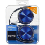 Sony ZX310 on-ear headphones blue (British brand)