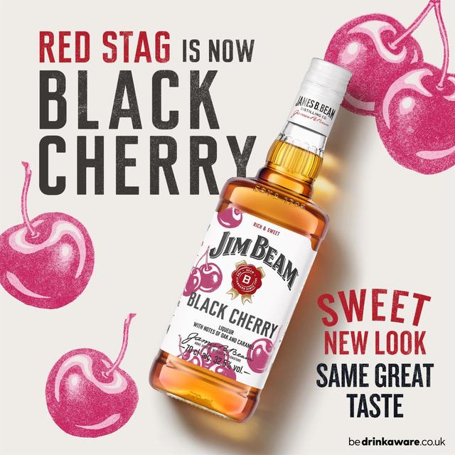 Jim Beam Black Cherry Kentucky Bourbon Whiskey   70cl GOODS M&S   