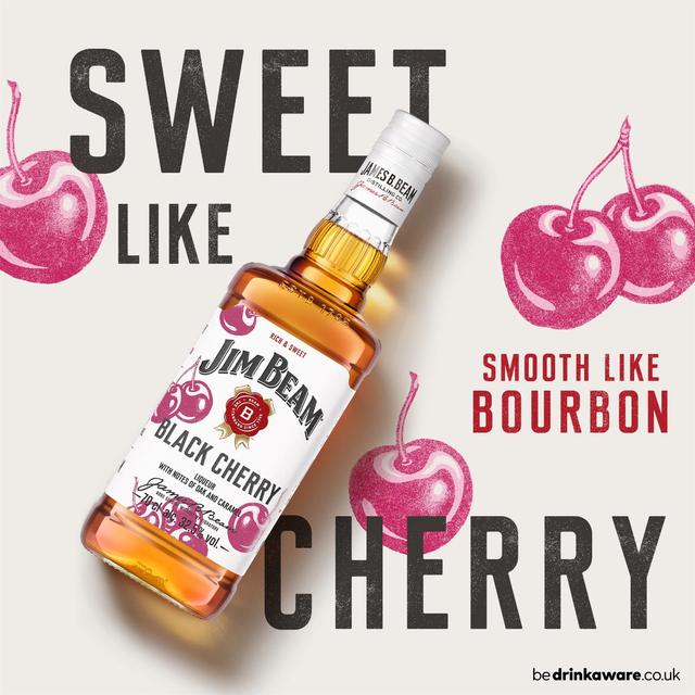 Jim Beam Black Cherry Kentucky Bourbon Whiskey   70cl GOODS M&S   