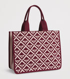 Harrods geometric tote bag, 100% cotton, UK version