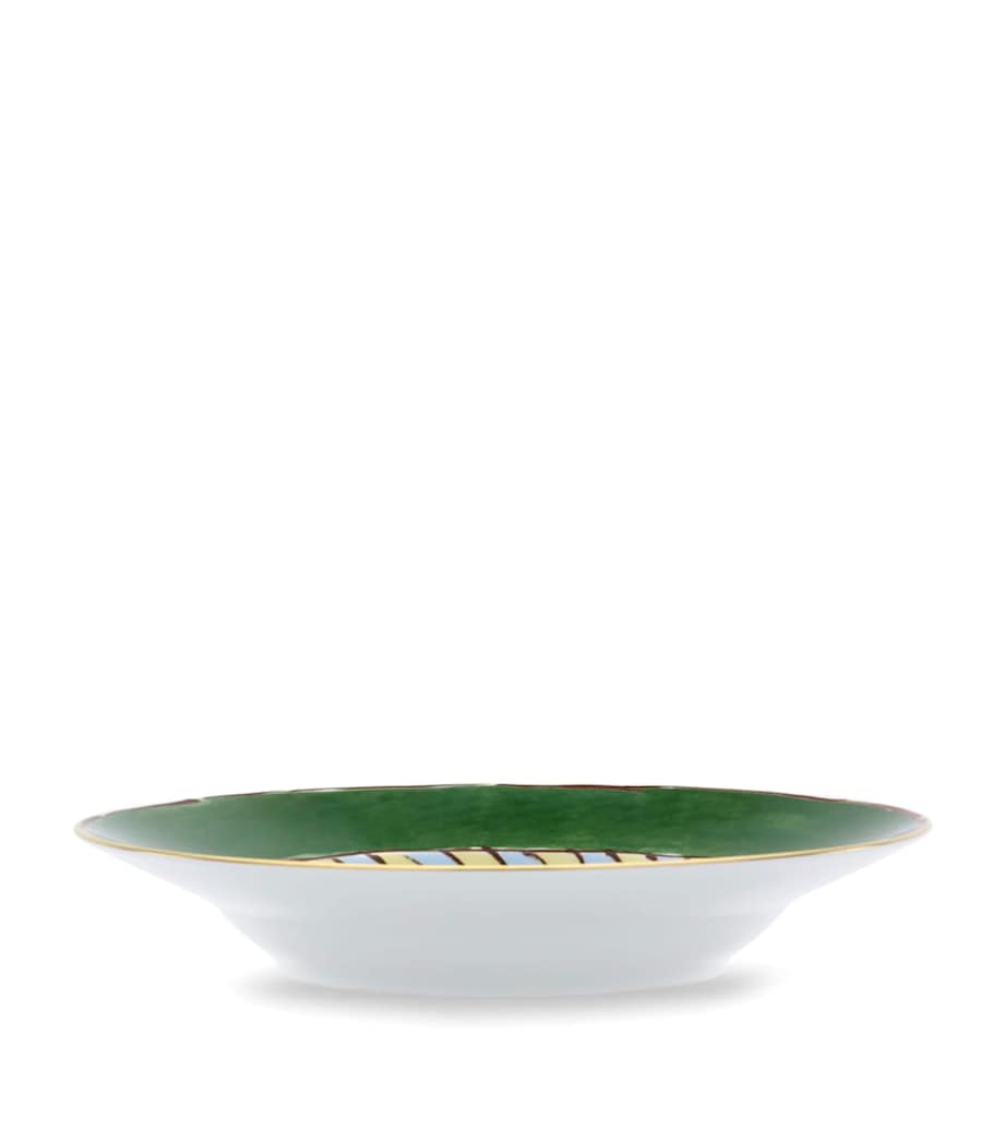 GINORI 1735 Il Viaggio di Nettuno soup plate 24.5cm, UK version