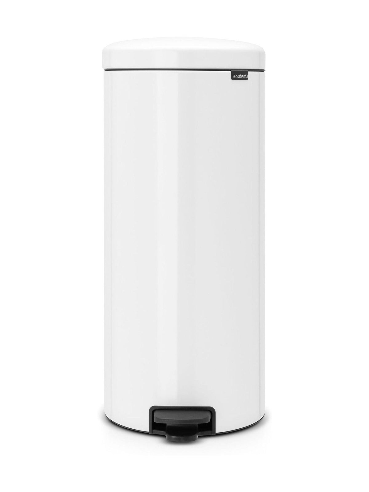 Brabantia White NewIcon 30L Pedal Bin