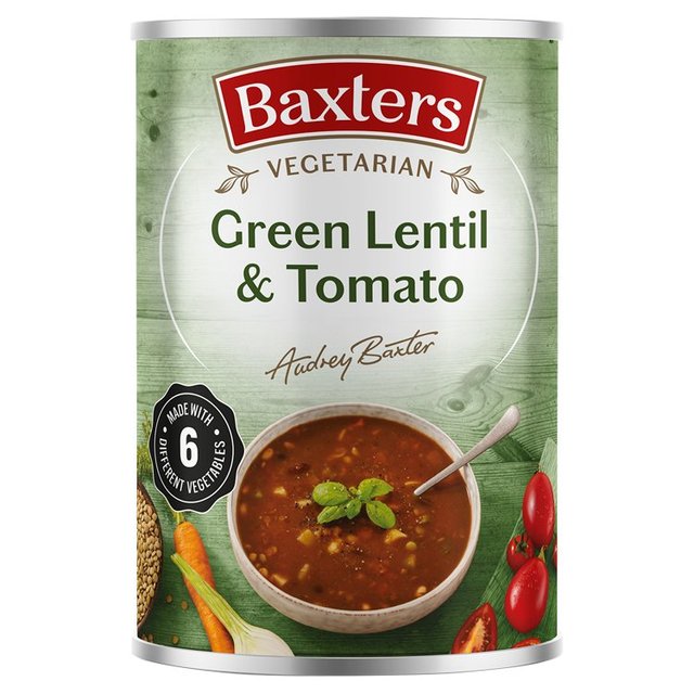 Baxters Vegetarian Puy Lentil & Tomato Soup   400g GOODS M&S   