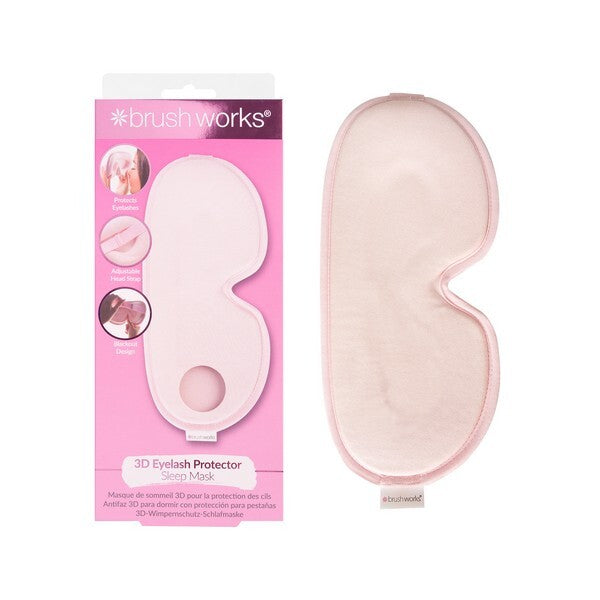 Brushworks 3D eyelash protector sleep mask - British product
