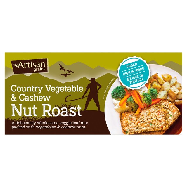 Artisan Grains Country Veg Nut Roast   200g GOODS M&S   