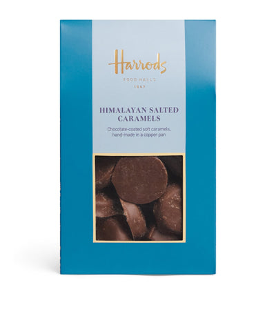 Harrods Harrods Himalayan Salted Caramels Milk Chocolate Caramels 125g- Buy online at McGrocer