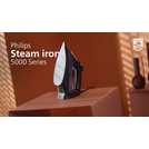 Philips Series 5000 SteamGlide Plus steam iron, imported from the UK