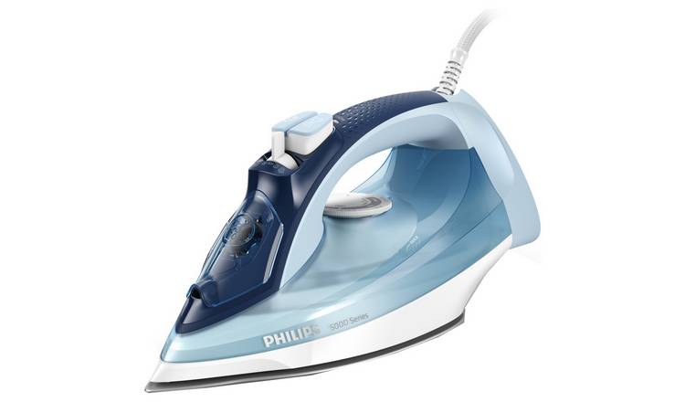 Philips Series 5000 SteamGlide Plus steam iron, imported from the UK