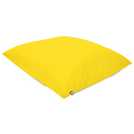 rucomfy yellow large floor cushion 70x70x15cm, imported from the UK