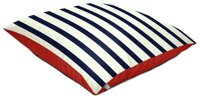 rucomfy bean bag floor cushion navy 70x70x10cm, imported from the UK