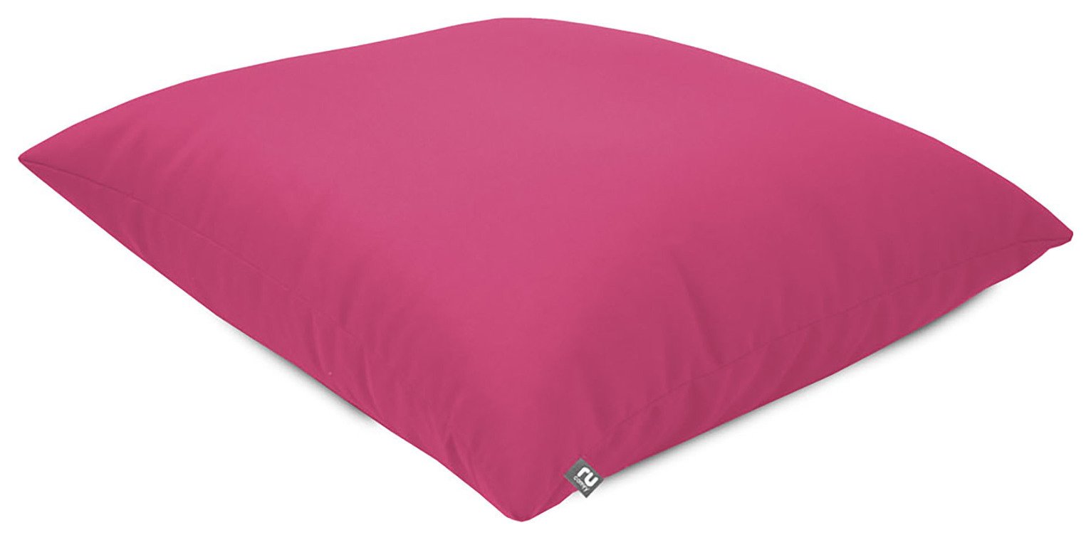 rucomfy pink floor cushion 70x70x15cm, imported from the UK