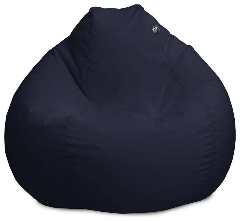 rucomfy Navy bean bag 110x80x80cm, imported from the UK