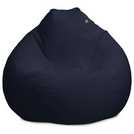 rucomfy Navy bean bag 110x80x80cm, imported from the UK