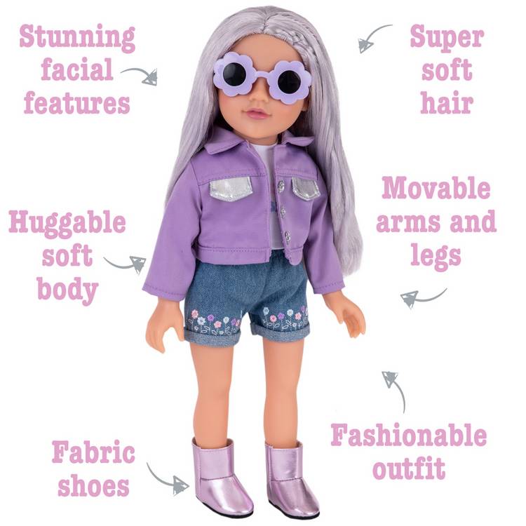 DesignaFriend Eliza Festival doll 18 inch, UK version
