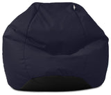 rucomfy Kids Bean Bag Navy 85x65x65cm, imported from the UK