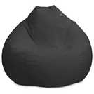rucomfy Dark Grey Indoor Outdoor Bean Bag Chair 110x80x80cm, imported from the UK