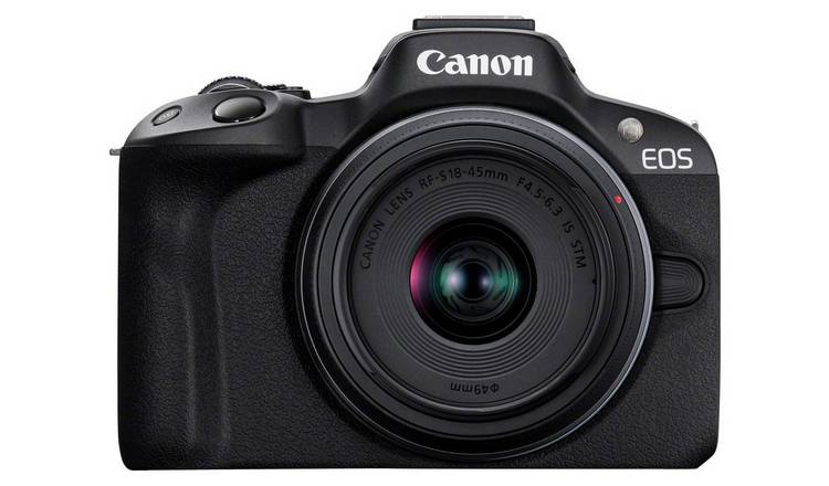 Canon EOS R50 mirrorless camera with 18-45mm lens 328g - British product