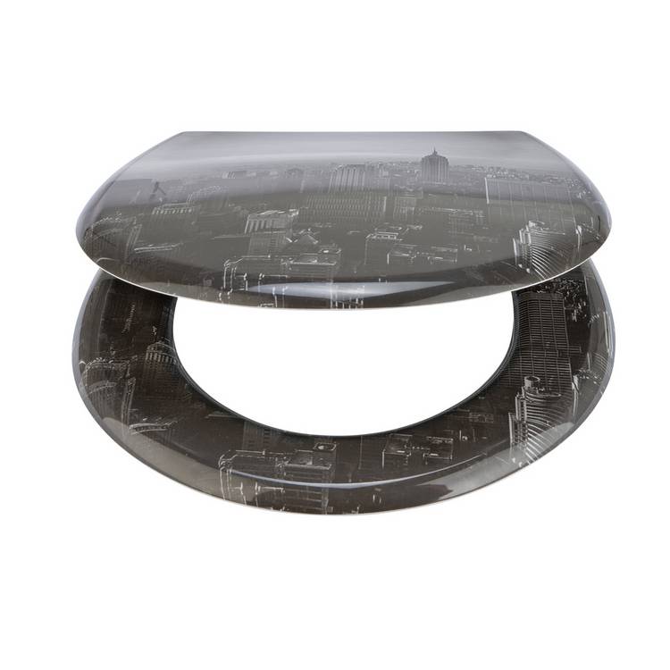 Argos Home photographic New York City toilet seat, imported from the UK