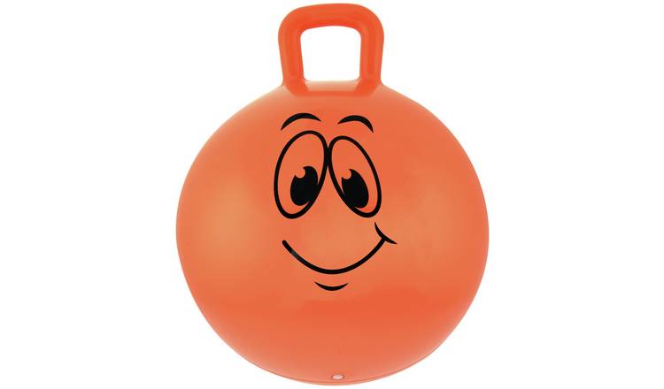 Inflatable round hooper orange toy for kids, UK version