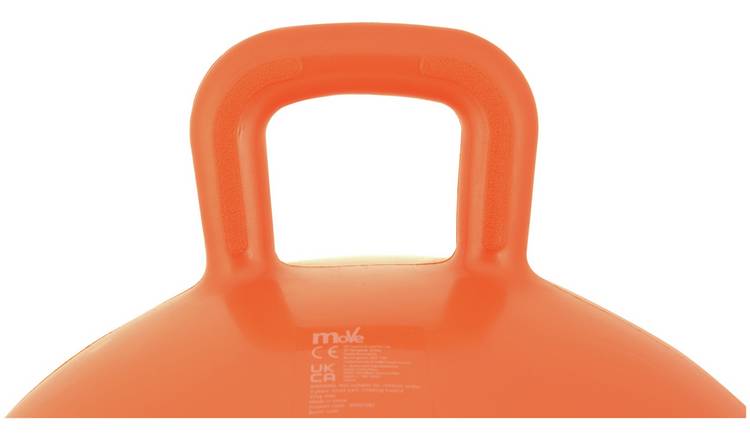 Inflatable round hooper orange toy for kids, UK version