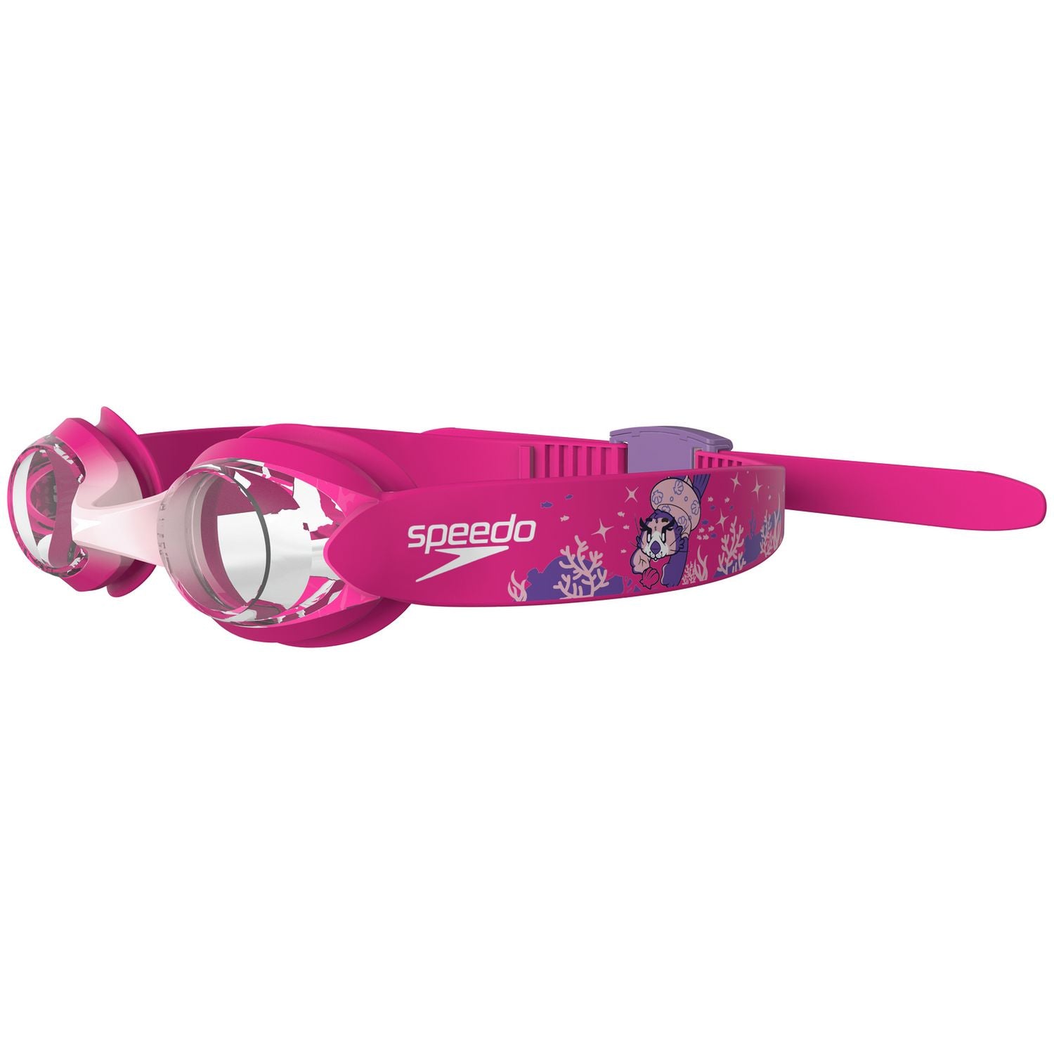 Speedo infant swim goggles pink/purple (British brand)