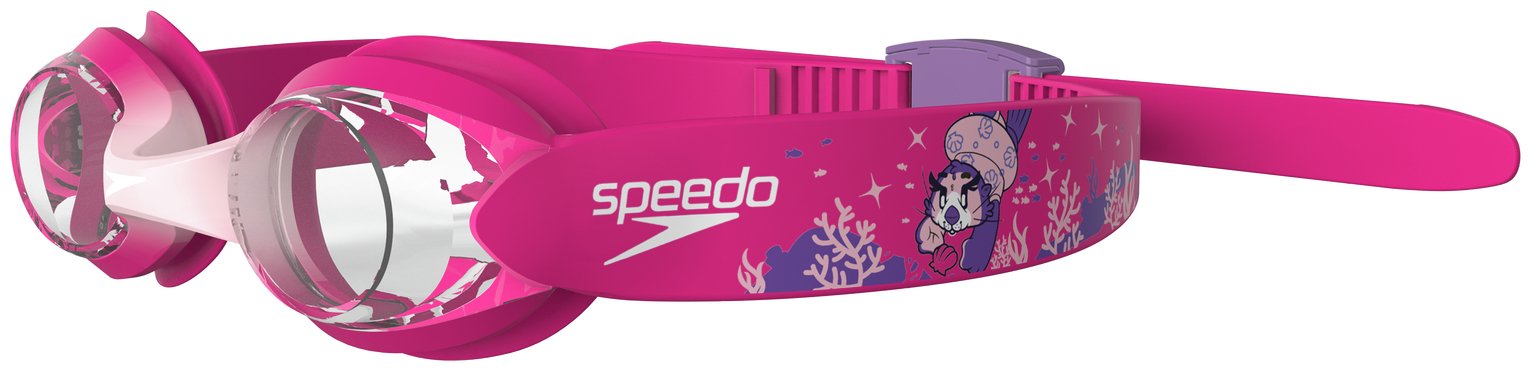 Speedo infant swim goggles pink/purple (British brand)