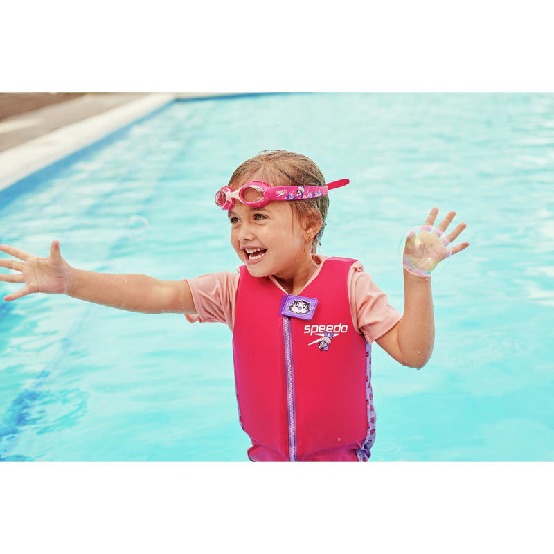 Speedo infant swim goggles pink/purple (British brand)
