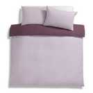Habitat purple reversible bedding set king size, UK version